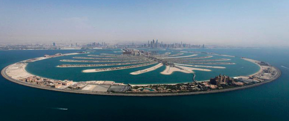 Ilhas artificiais de Dubai