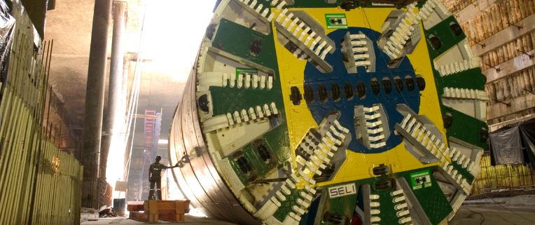 Tuneladoras ou Tunnel Boring Machine (TBM)